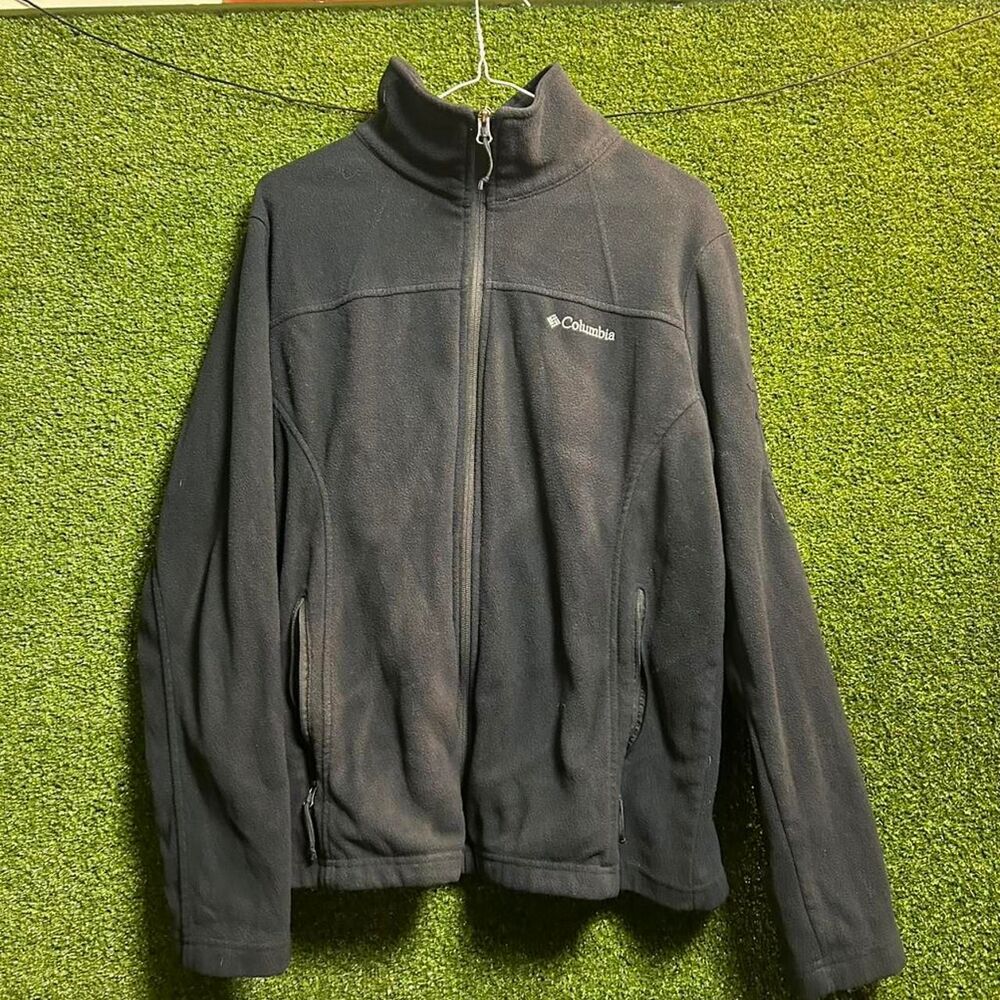 Columbia-sportswear Men's Black and Navy Jacket